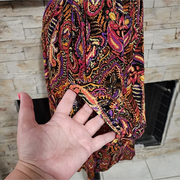 Jones new York multi color paisley peasant tunic plus size 3X new!! - Picture 6 of 9